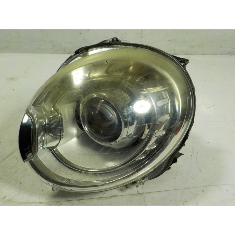 Recambio de faro izquierdo para fiat nuova 500 (150) 1.3 16v jtd cat referencia OEM IAM 51844937  