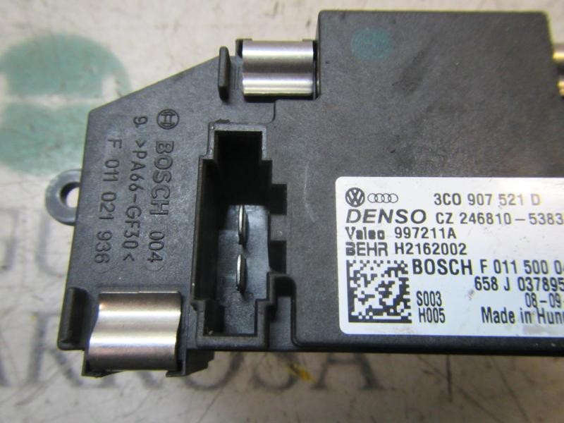 Recambio de resistencia calefaccion para volkswagen passat cc (357) 2.0 tdi dpf referencia OEM IAM 3C0907521F 3C0907521D 