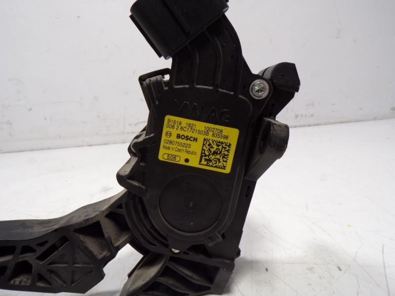Recambio de potenciometro pedal para seat ibiza (6p1) 1.2 tsi referencia OEM IAM 6C1721503B 0280755223 0280755223