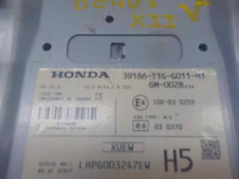 Recambio de modulo electronico para honda cr-v 2.2 dtec cat referencia OEM IAM 39186T1GG01 39186T1GG011M1 