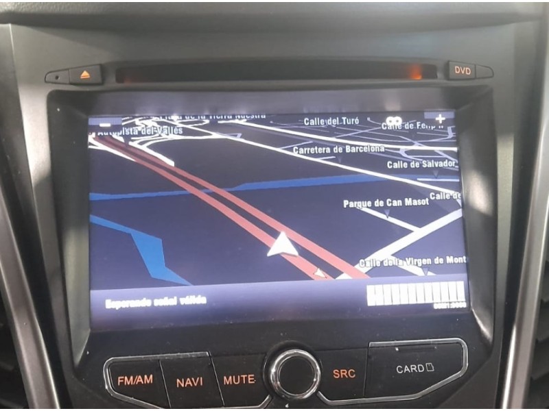 Recambio de sistema navegacion gps para ssangyong korando premium 4x2 referencia OEM IAM  CA501MQ6 