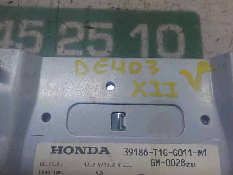 Recambio de modulo electronico para honda cr-v 2.2 dtec cat referencia OEM IAM 39186T1GG01 39186T1GG011M1 