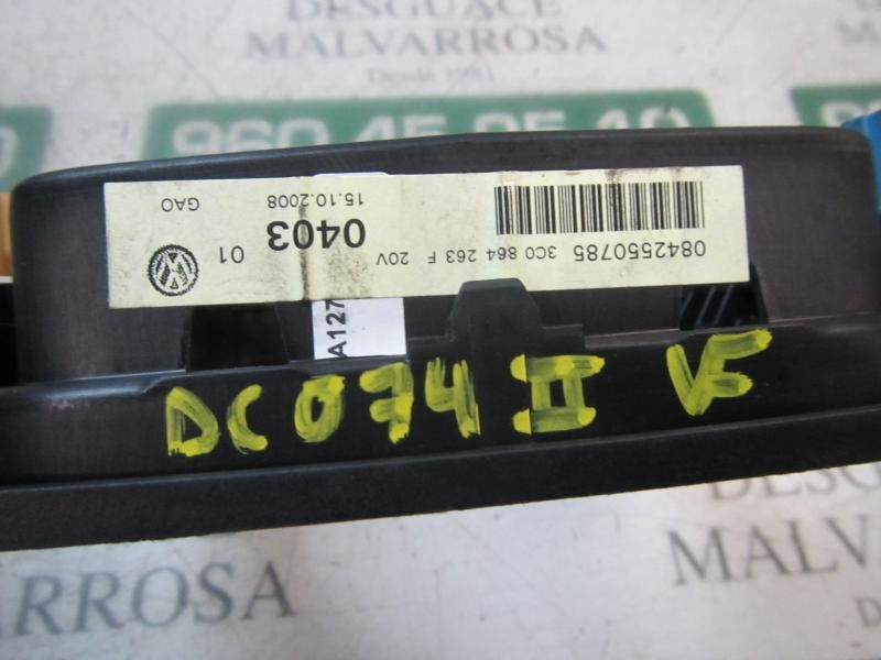 Recambio de modulo electronico para volkswagen passat cc (357) 2.0 tdi dpf referencia OEM IAM 3C0864263F20V 3C0864263F 