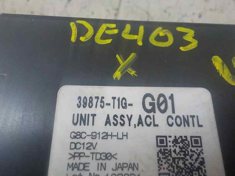 Recambio de modulo electronico para honda cr-v 2.2 dtec cat referencia OEM IAM 39875T1GG01 39875T1GG01 