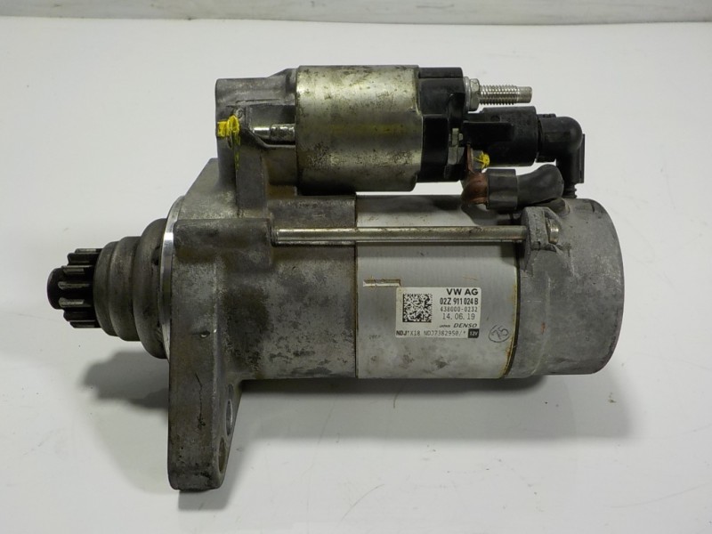 Recambio de motor arranque para seat arona 1.6 tdi referencia OEM IAM 02Z911021K 4380000232 02Z911024B