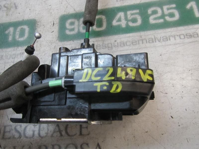 Recambio de cerradura puerta trasera derecha para nissan qashqai (j10) 1.6 16v cat referencia OEM IAM   