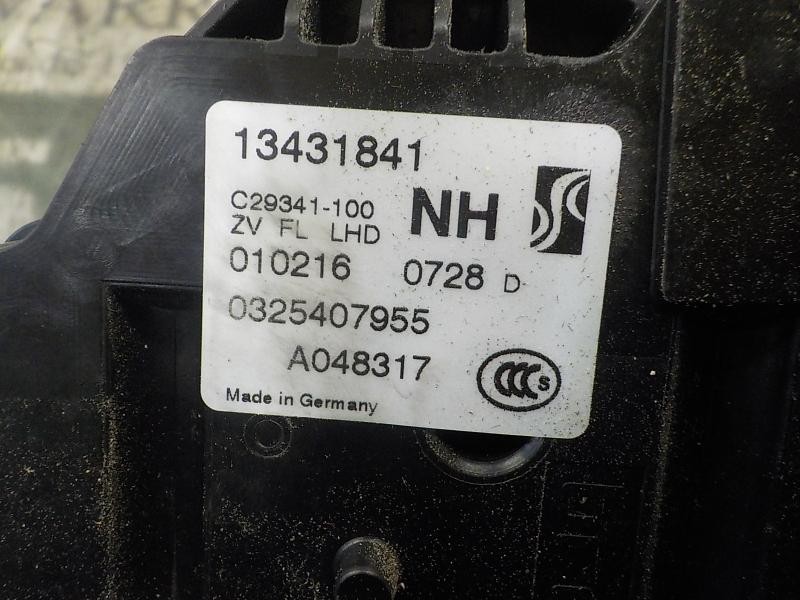 Recambio de cerradura puerta delantera izquierda para opel corsa e selective referencia OEM IAM   