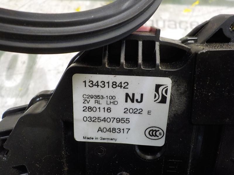 Recambio de cerradura puerta trasera izquierda para opel corsa e selective referencia OEM IAM   