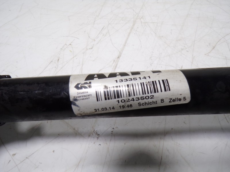 Recambio de transmision derecha para opel astra j lim. 1.6 16v cat referencia OEM IAM 13335141 13335141 