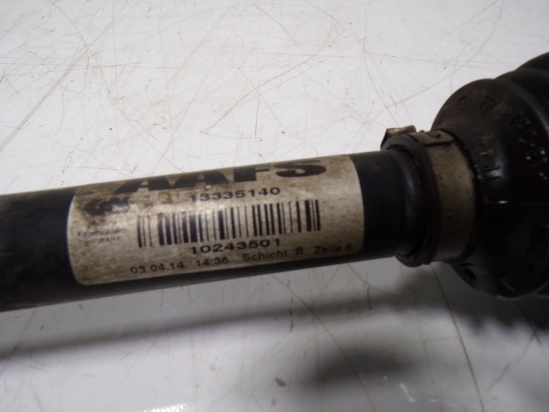 Recambio de transmision izquierda para opel astra j lim. 1.6 16v cat referencia OEM IAM 13335140 13335140 