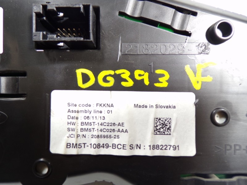 Recambio de cuadro instrumentos para ford focus lim. (cb8) 1.6 tdci cat referencia OEM IAM 5580301 BM5T19849BCE 