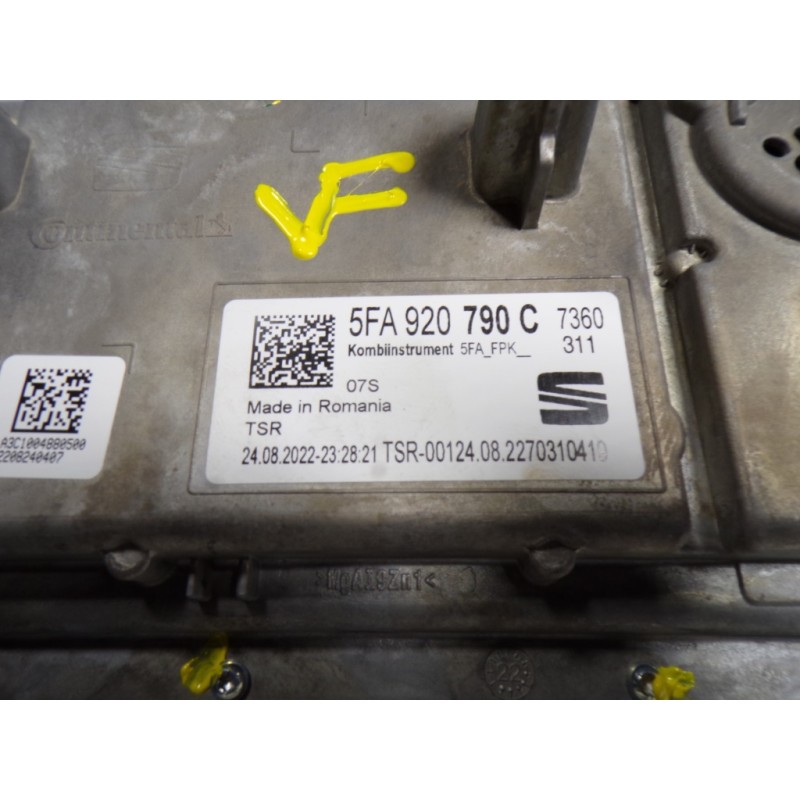 Recambio de cuadro instrumentos para cupra leon sportstourer (kl8) vz 2.0 tsi 4drive referencia OEM IAM  5FA920790C 