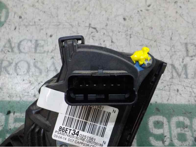Recambio de potenciometro pedal para peugeot 308 1.6 hdi referencia OEM IAM 9674829180 9674829180 