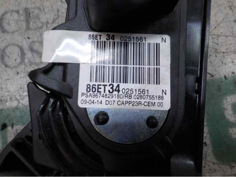 Recambio de potenciometro pedal para peugeot 308 1.6 hdi referencia OEM IAM 9674829180 9674829180 