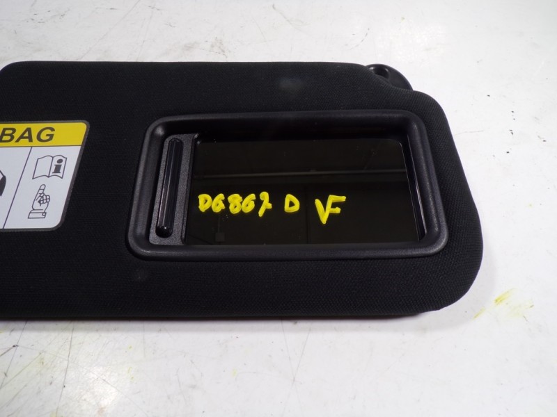 Recambio de parasol derecho para lexus ux (za10) 250h referencia OEM IAM 7431076410C1  