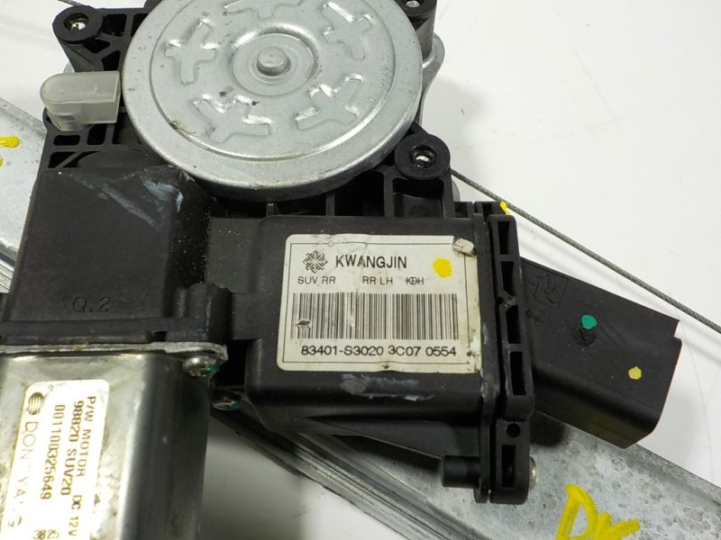 Recambio de elevalunas trasero izquierdo para opel mokka 1.7 16v cdti referencia OEM IAM 25984337 98820SUV20 