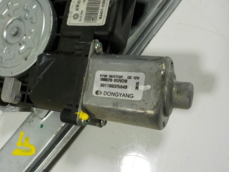 Recambio de elevalunas trasero izquierdo para opel mokka 1.7 16v cdti referencia OEM IAM 25984337 98820SUV20 