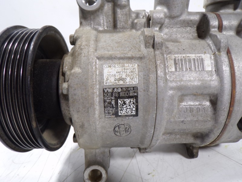 Recambio de compresor aire acondicionado para volkswagen golf vii lim. (bq1) advance referencia OEM IAM 5Q0816803D 5Q0816803D 