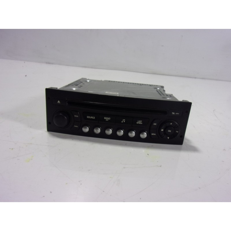 Recambio de sistema audio / radio cd para peugeot partner kasten 1.6 16v hdi cat referencia OEM IAM 6574PP 96775574XT 