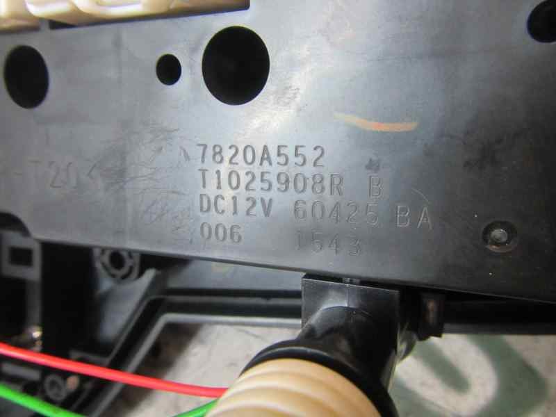 Recambio de mando climatizador para citroën c-zero seduction referencia OEM IAM 1611686480 7820A552 7820A552