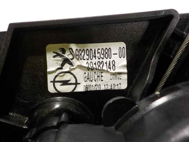 Recambio de elevalunas trasero izquierdo para opel corsa f 1.2 referencia OEM IAM  9829045980 