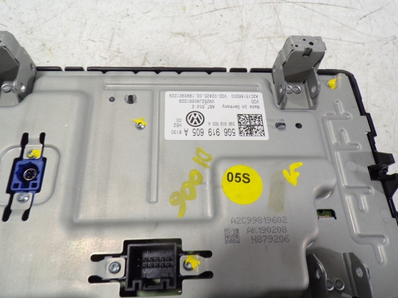 Recambio de pantalla multifuncion para volkswagen golf vii lim. (bq1) advance referencia OEM IAM  5G6919605A 