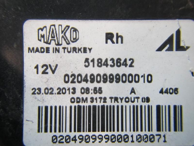 Recambio de piloto trasero derecho para fiat panda (319) 1.2 cat referencia OEM IAM 51843642 51843642 
