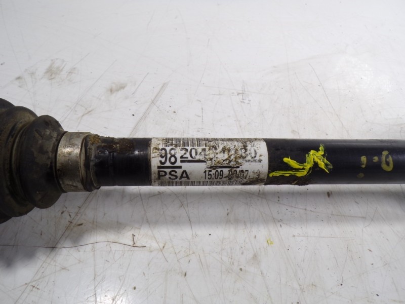 Recambio de transmision izquierda para peugeot partner tepee b9 1.6 16v hdi referencia OEM IAM 9820471280 ILEGIBLE 