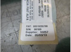 Recambio de airbag cortina delantero derecho para fiat panda (319) 1.2 cat referencia OEM IAM 51978867 00519255780  2