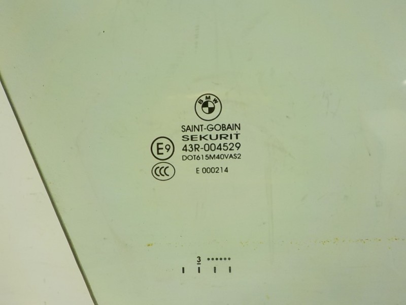 Recambio de cristal puerta delantero derecho para bmw x3 (f25) 2.0 turbodiesel referencia OEM IAM 51337347646  