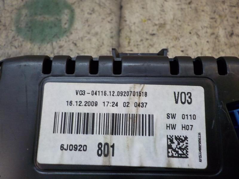 Recambio de cuadro instrumentos para seat ibiza (6j5) 1.4 16v referencia OEM IAM 6J0920801X 6J0920801 