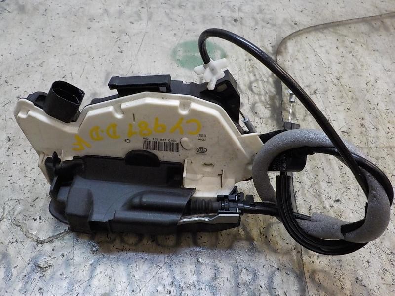 Recambio de cerradura puerta delantera derecha para skoda fabia (5j2 ) 1.2 12v referencia OEM IAM 5N1837016D  