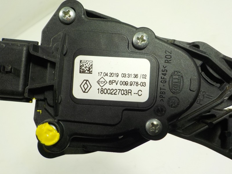 Recambio de potenciometro pedal para dacia sandero 0.9 tce cat referencia OEM IAM 180022703R 180022703R 