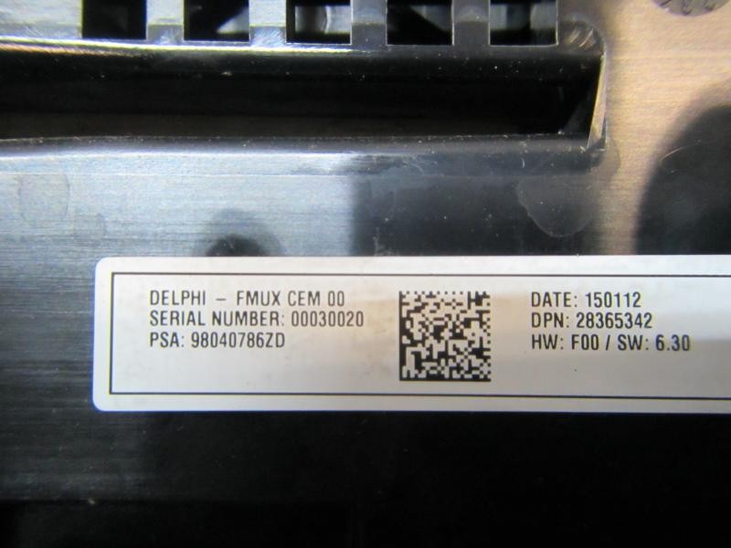 Recambio de mando climatizador para citroën c4 lim. white attraction referencia OEM IAM 98040786ZD 98040786ZD 