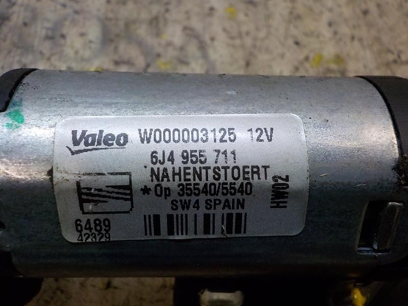 Recambio de motor limpia trasero para seat ibiza (6j5) 1.4 16v referencia OEM IAM 6J4955711 6J4955711 