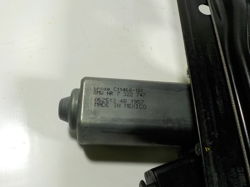 Recambio de elevalunas trasero izquierdo para bmw x3 (f25) 2.0 turbodiesel referencia OEM IAM 67627322747 7322747 0625134B1957