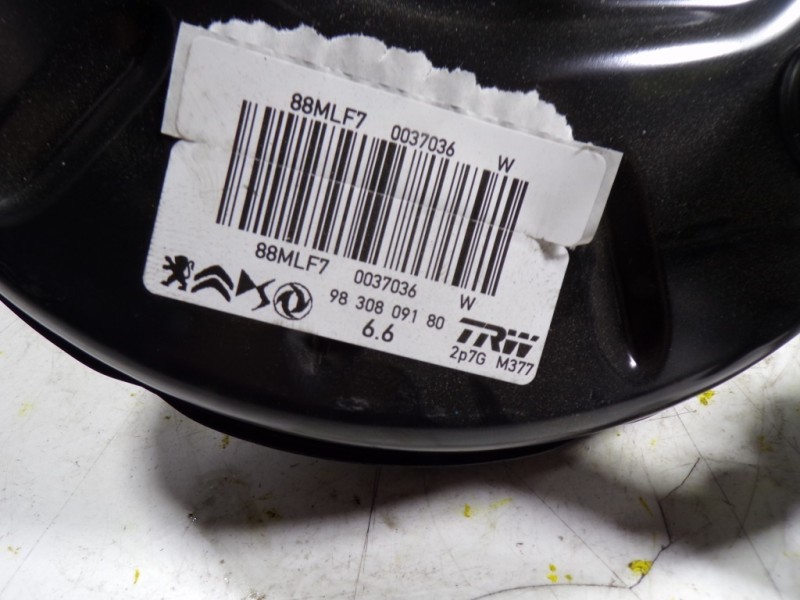 Recambio de servofreno para peugeot 208 (p2) (e-) gt referencia OEM IAM 1670090980 9830809180 88MLF70037036