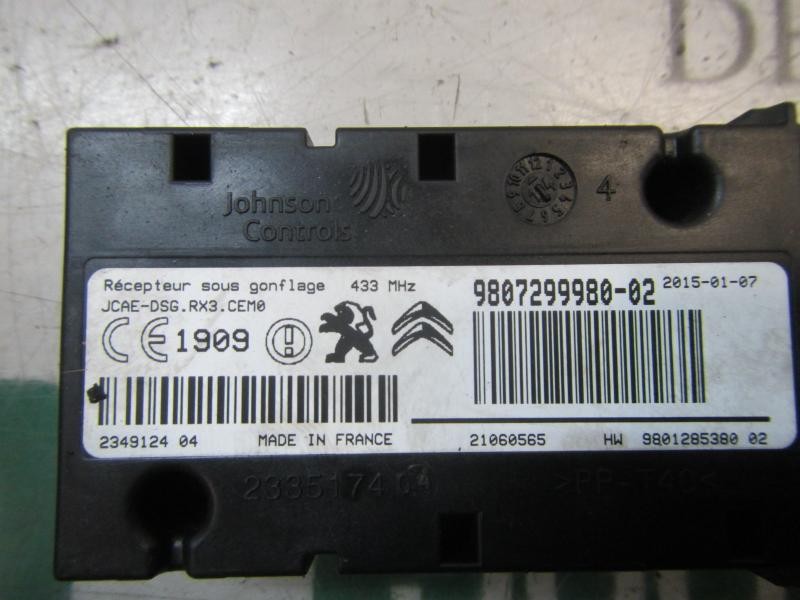 Recambio de modulo electronico para citroën c4 lim. white attraction referencia OEM IAM 1611262080 9807299980 