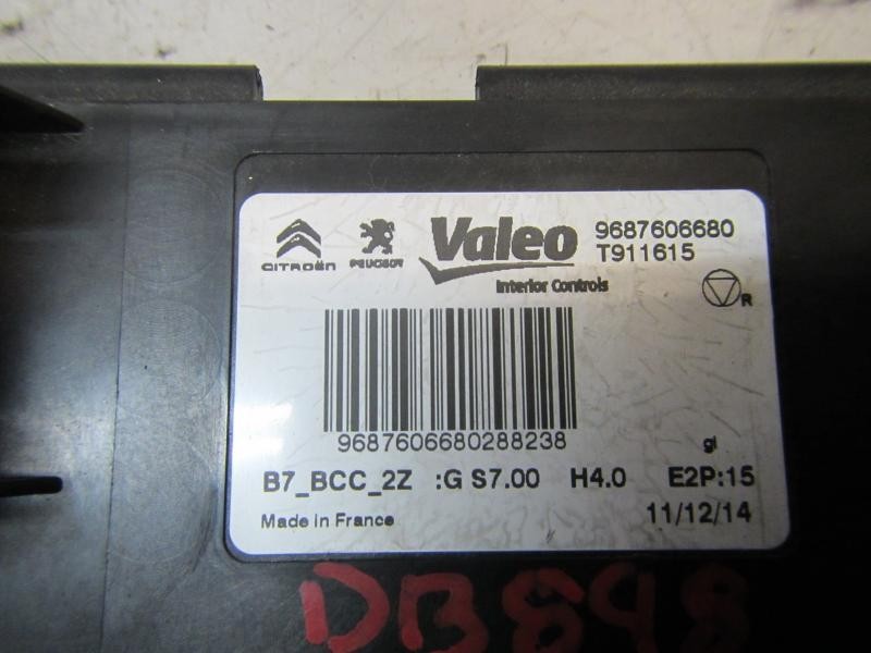 Recambio de modulo electronico para citroën c4 lim. white attraction referencia OEM IAM 6452W2 9687606680 