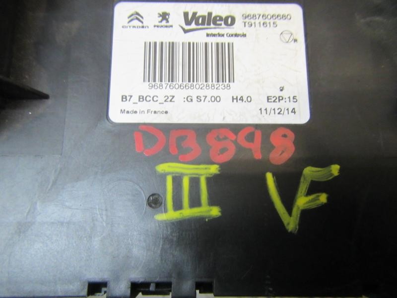 Recambio de modulo electronico para citroën c4 lim. white attraction referencia OEM IAM 6452W2 9687606680 