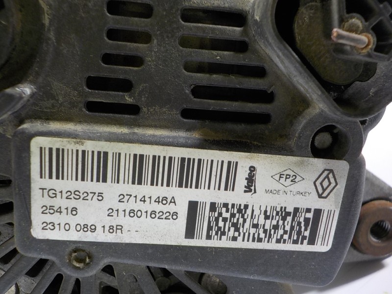 Recambio de alternador para renault clio iv 1.5 dci diesel fap referencia OEM IAM 231008918R 231008918R 
