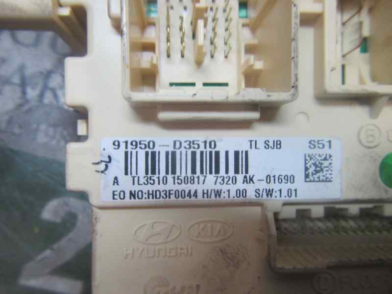 Recambio de caja reles / fusibles para hyundai tucson 1.7 crdi cat referencia OEM IAM 91950D3510 91950D3510 