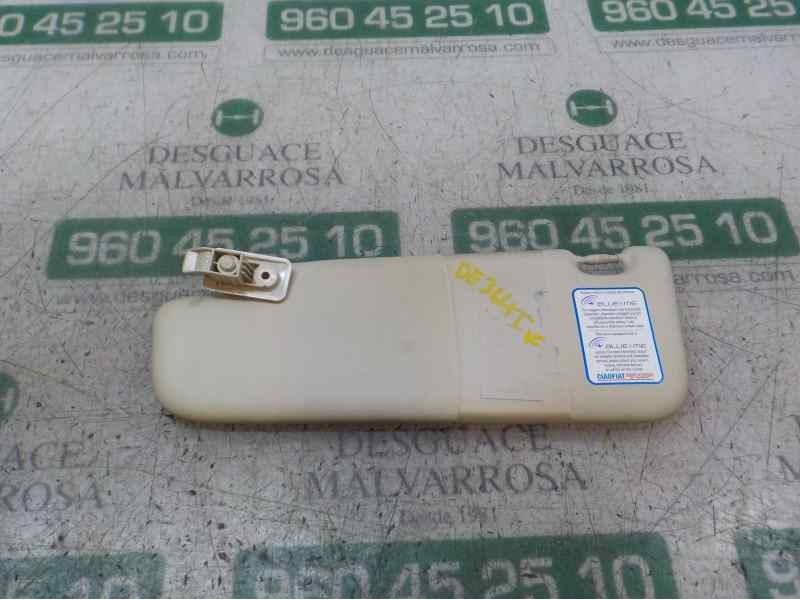 Recambio de parasol izquierdo para fiat nuova 500 (150) 1.2 cat referencia OEM IAM 735643362  