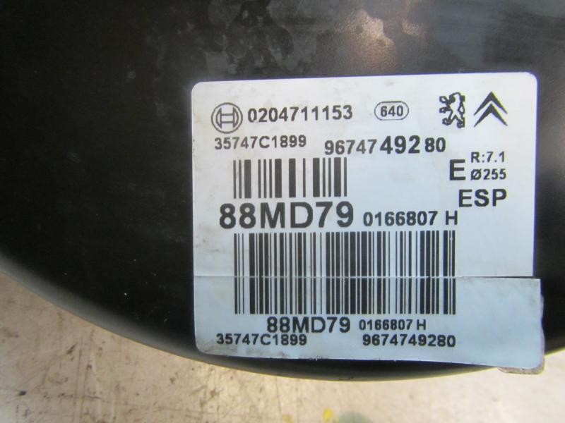 Recambio de servofreno para citroën c4 lim. white attraction referencia OEM IAM 4535ER 9674749280 0204711153