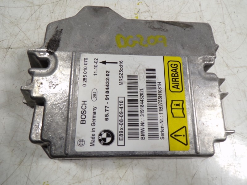 Recambio de centralita airbag para bmw serie 3 berlina (e90) 2.0 turbodiesel cat referencia OEM IAM 65779184432 6577918443202 