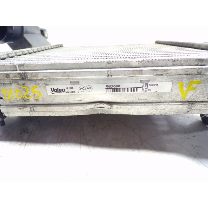 Recambio de intercooler para citroën c4 grand picasso 1.6 blue-hdi fap referencia OEM IAM 9675627980 9675627980 