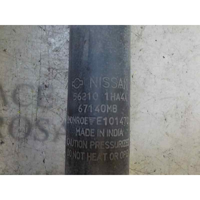Recambio de amortiguador trasero derecho para nissan micra (k13) 1.2 cat referencia OEM IAM   
