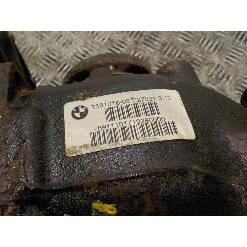 Recambio de diferencial trasero para bmw serie 3 berlina (e90) 2.0 turbodiesel cat referencia OEM IAM 33107591017 7591016 