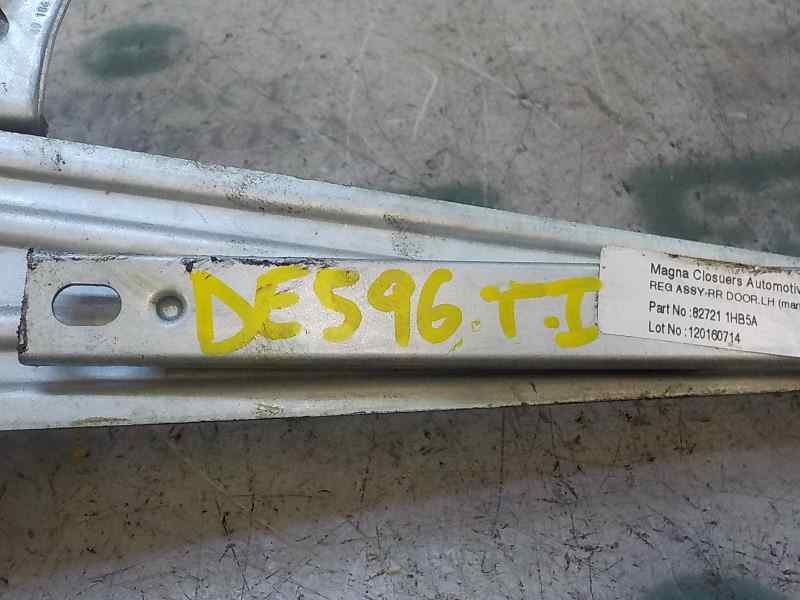 Recambio de elevalunas trasero izquierdo para nissan micra (k13) 1.2 cat referencia OEM IAM   