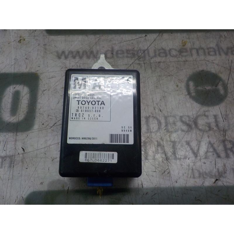 Recambio de modulo electronico para toyota auris 1.8 16v (híbrido) referencia OEM IAM 8974002100 8974002100 